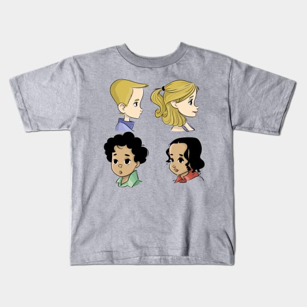 Children Kids T-Shirt by Eterea